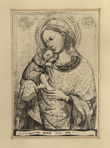 Anonimo — Jacobello del Fiore - sec. XV - Madonna con Bambino — insieme